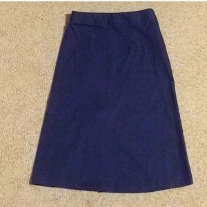 BUY 2 GET 1 FREE*French Toast Girls navy school uniform Skirt w/kickpleat size 8